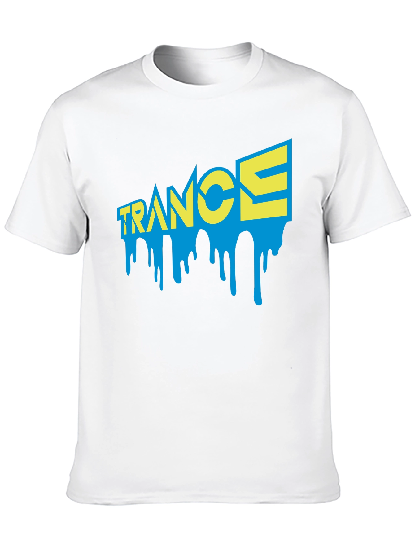 Trance Music Dripping Graphic T-Shirt