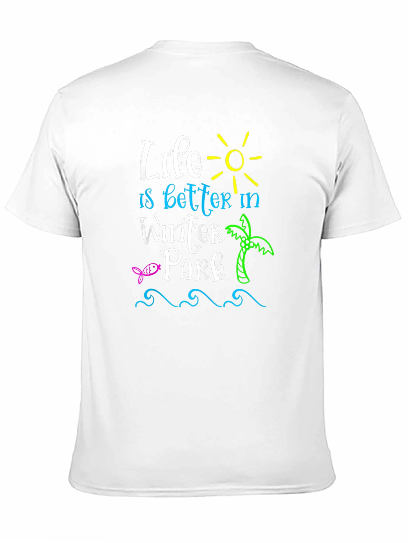 Life is Better in Winter Park Black T-Shirt