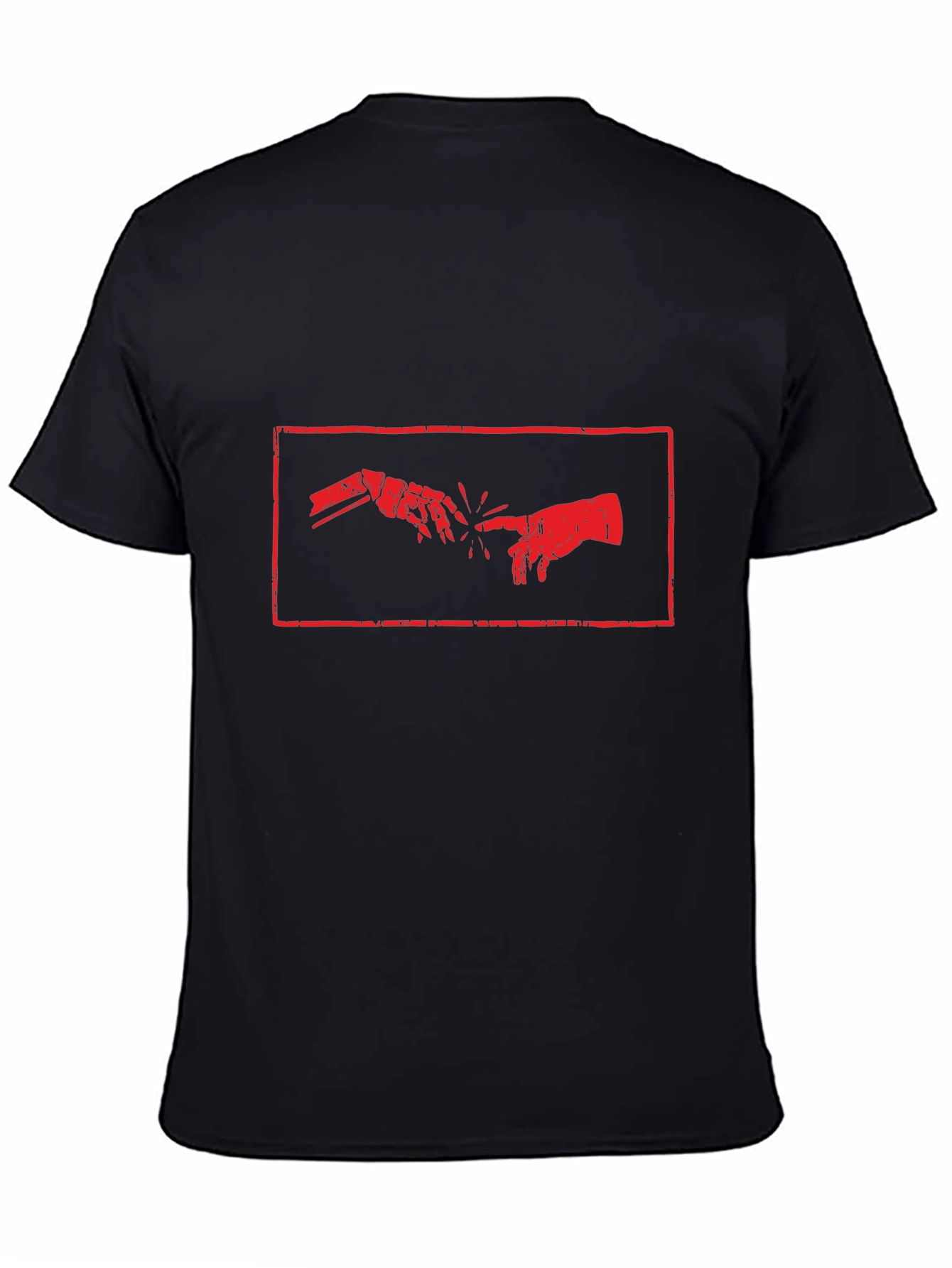 Creation of Adam Robot Hand T-Shirt