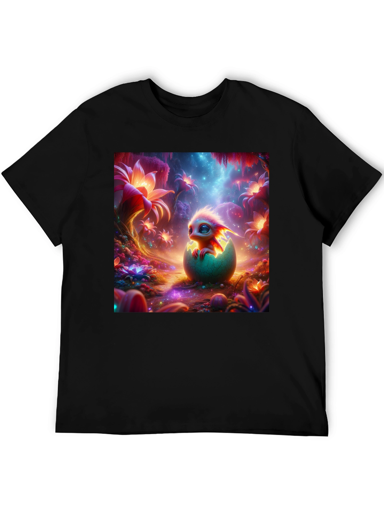 Fantasy Hatchling Graphic T-Shirt