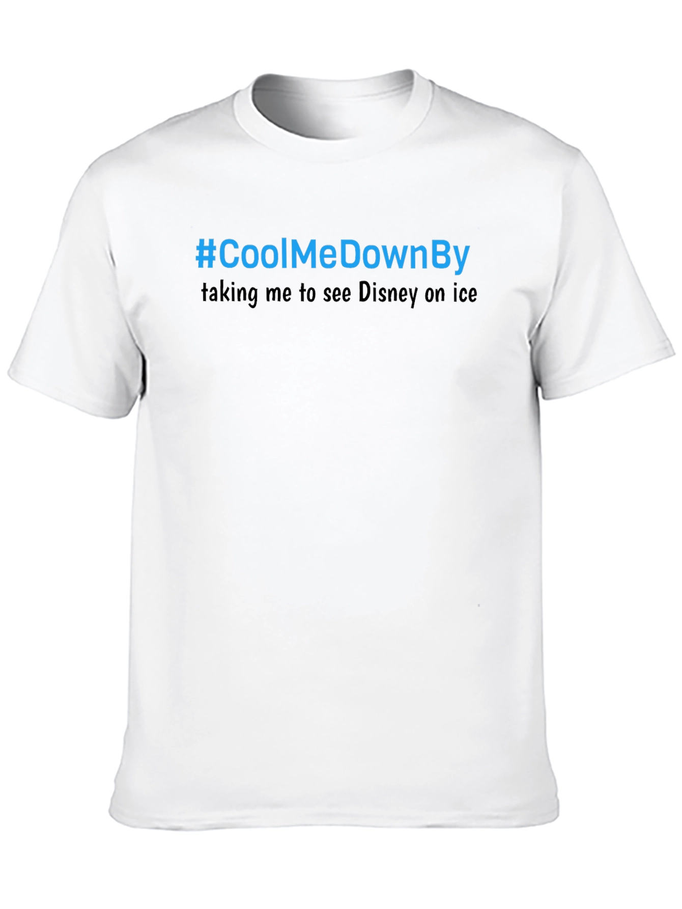 #CoolMeDownBy Disney on Ice Black T-Shirt