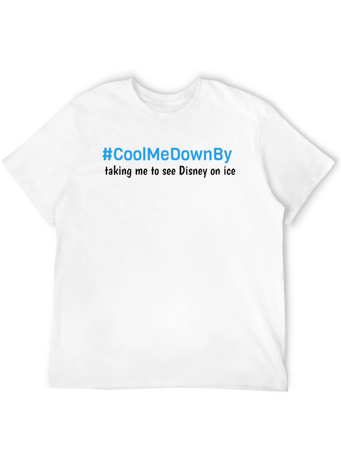 #CoolMeDownBy Disney on Ice Black T-Shirt