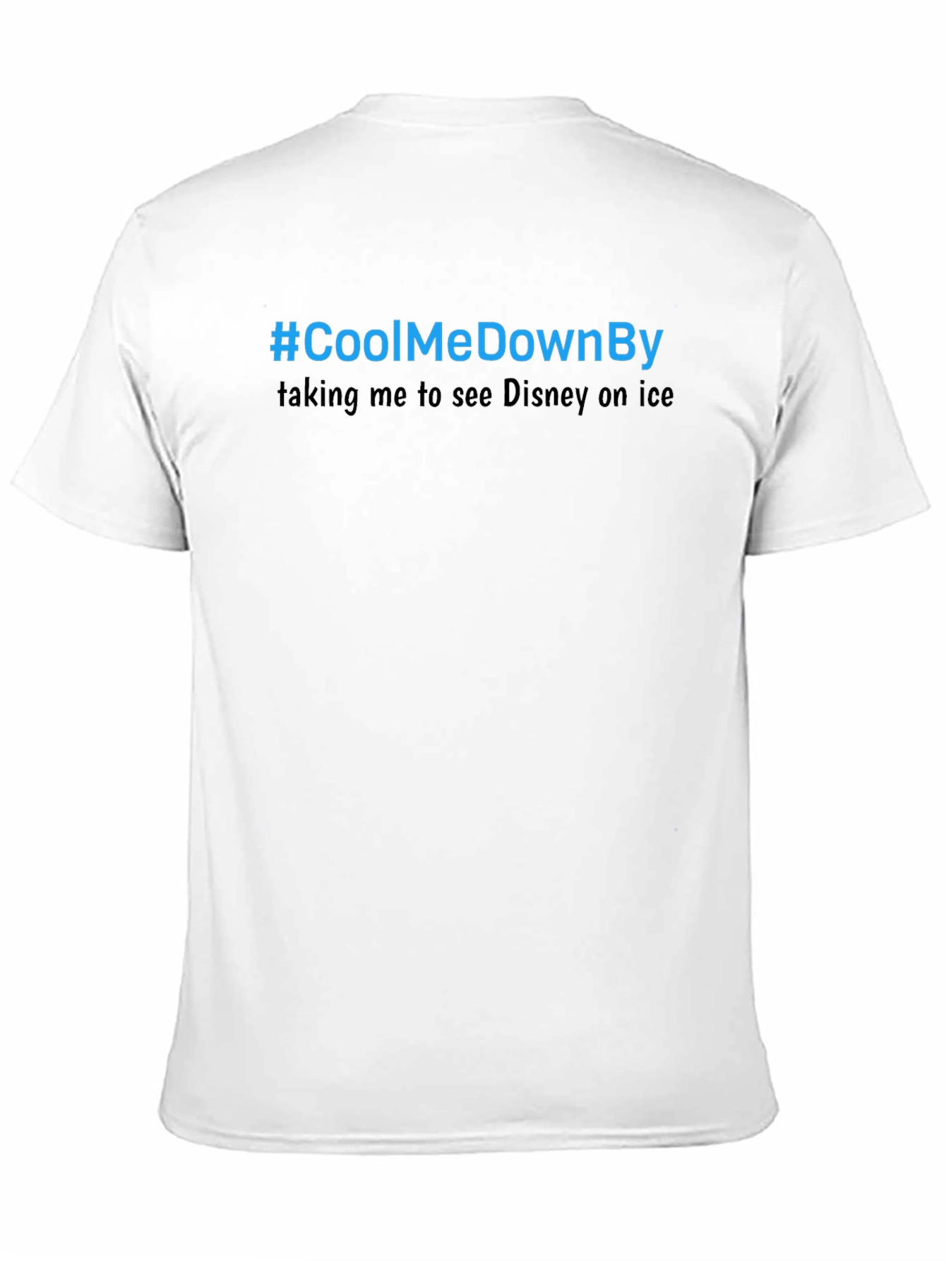 #CoolMeDownBy Disney on Ice Black T-Shirt