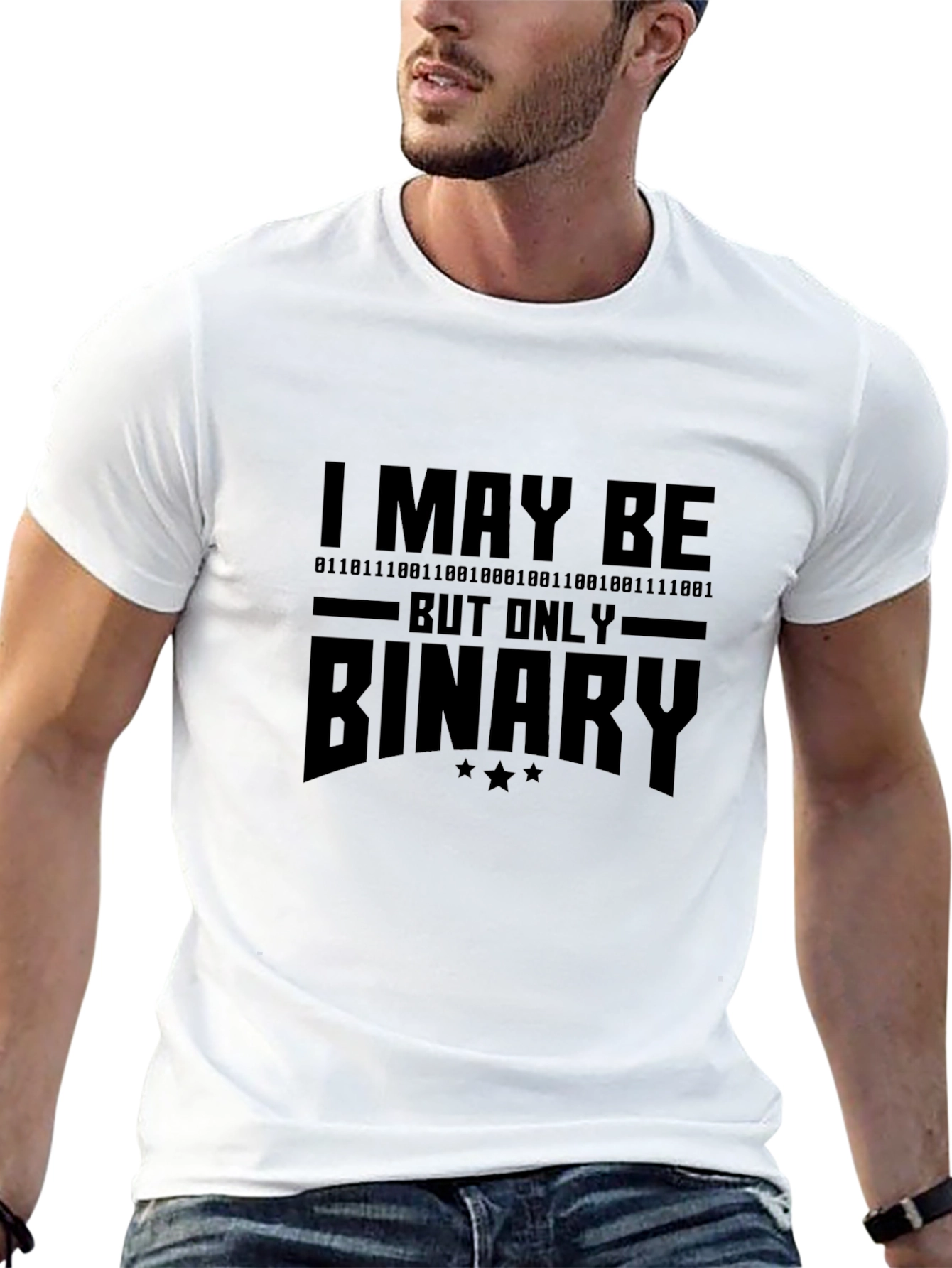 I May Be Binary T-Shirt - Programmer Gift
