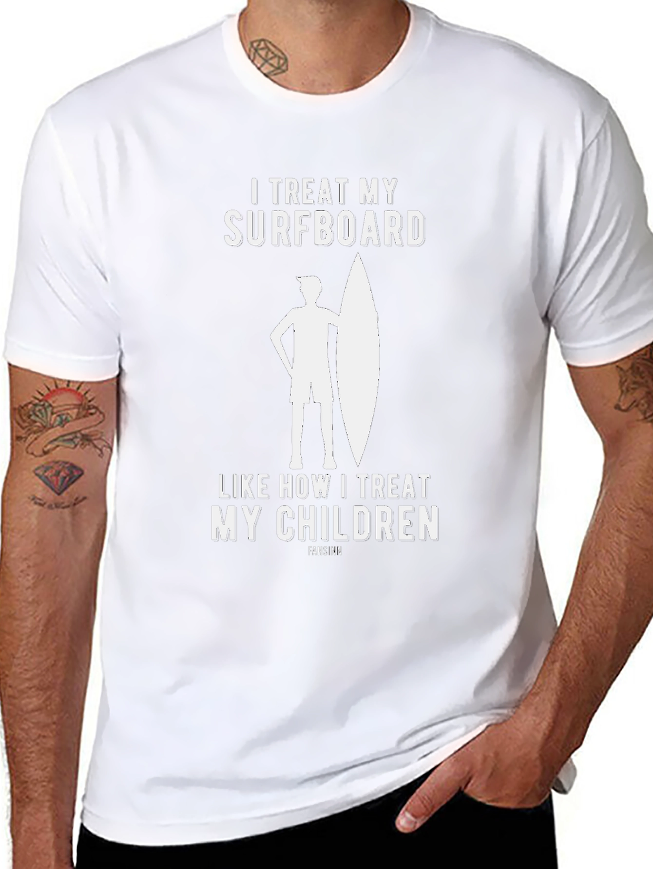 Surfboard Lover Graphic Tee