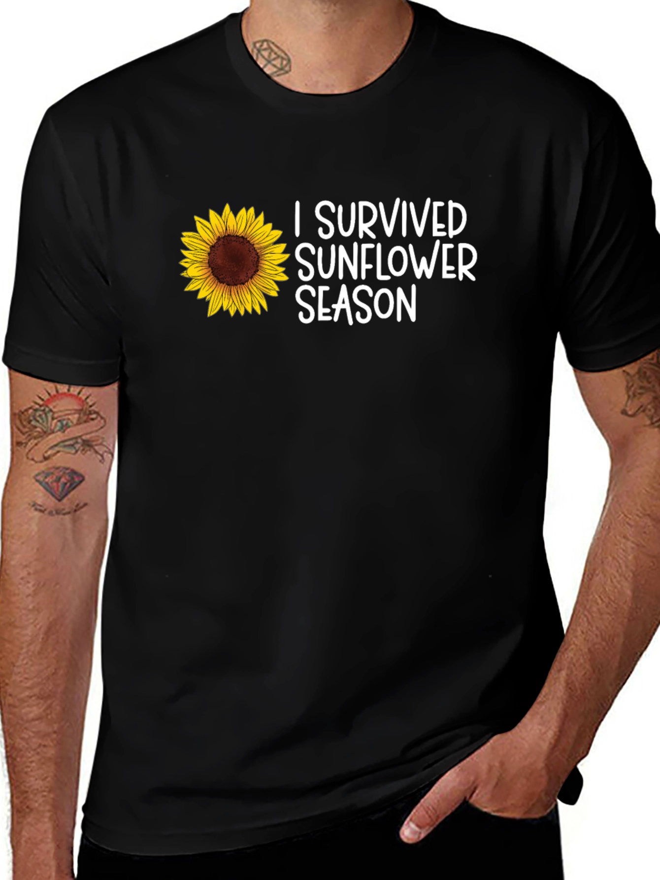 I Survived Sunflower Season T-Shirt