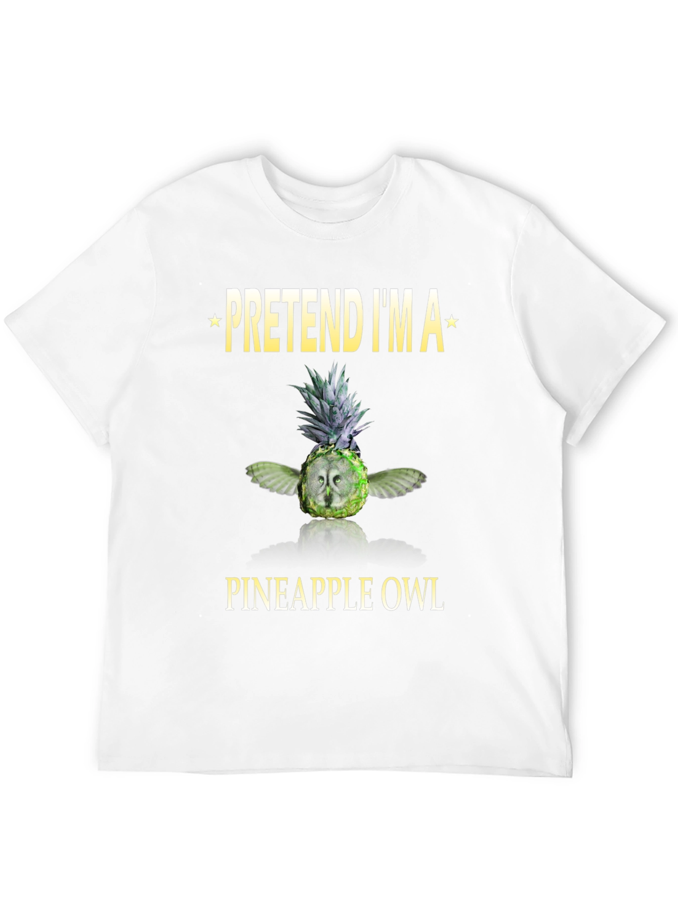 Pretend Im a Pineapple Owl T-Shirt