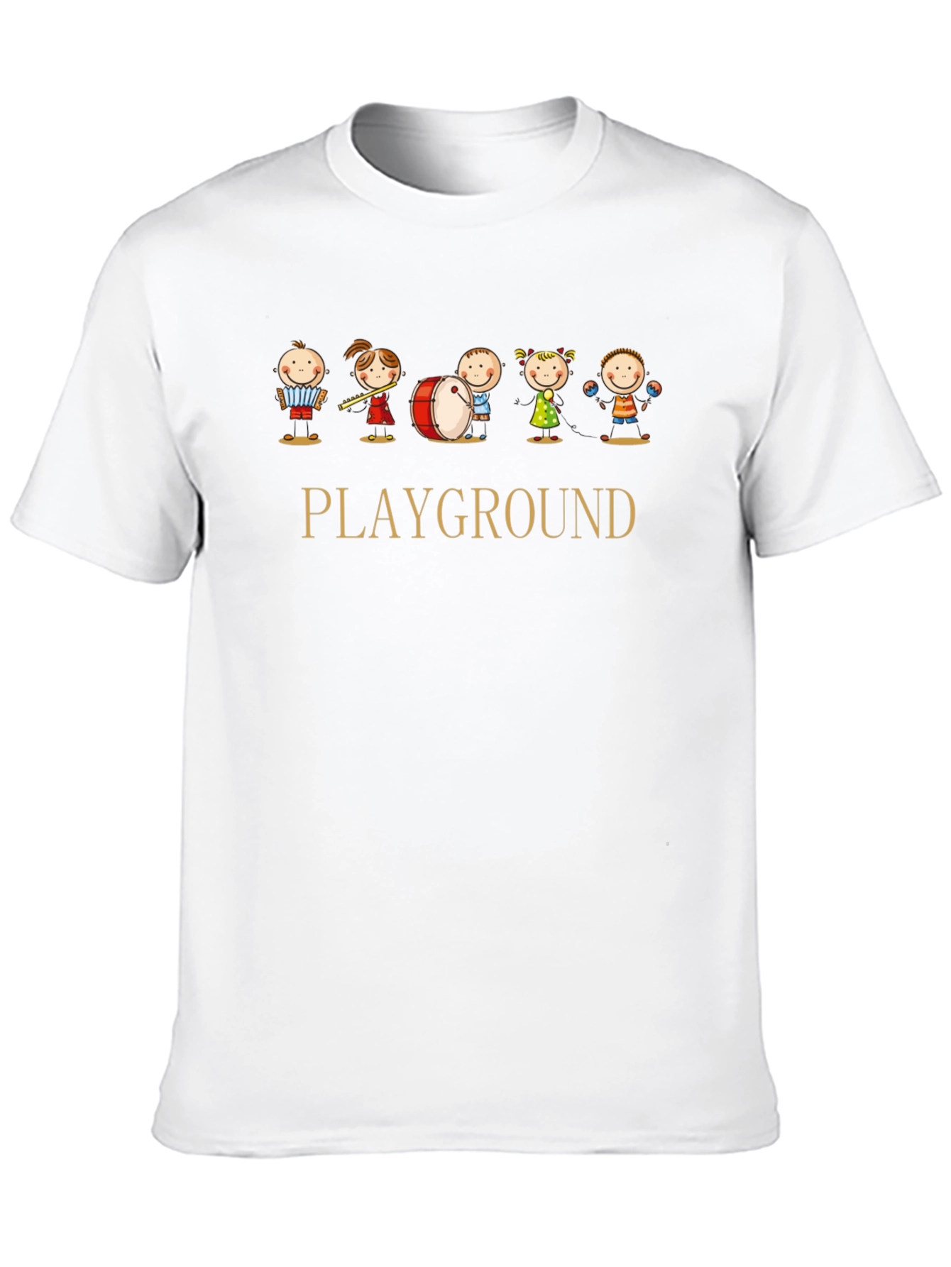 Playground Kids Music Band Black T-Shirt