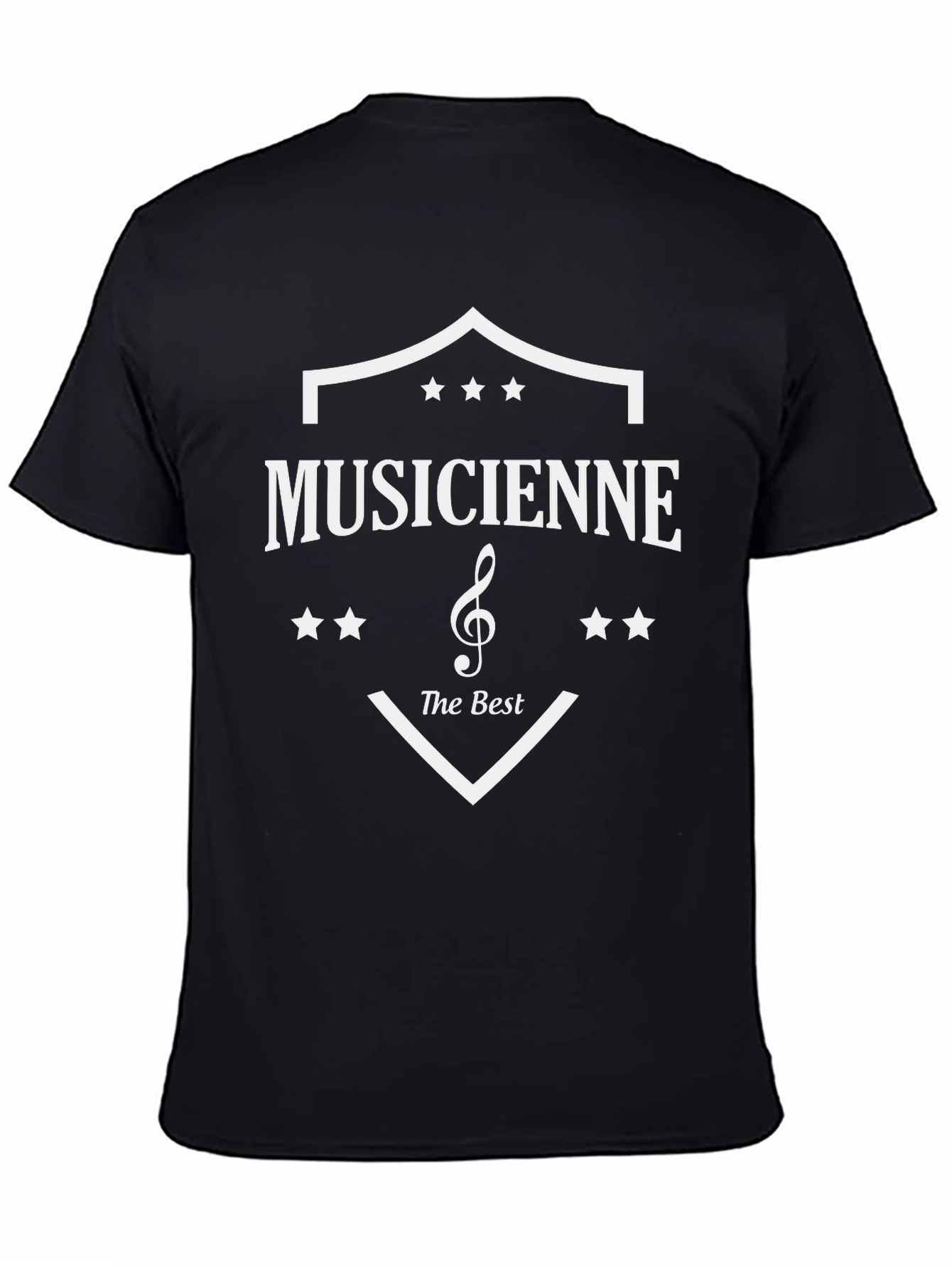 Musicienne The Best Black Graphic Tee
