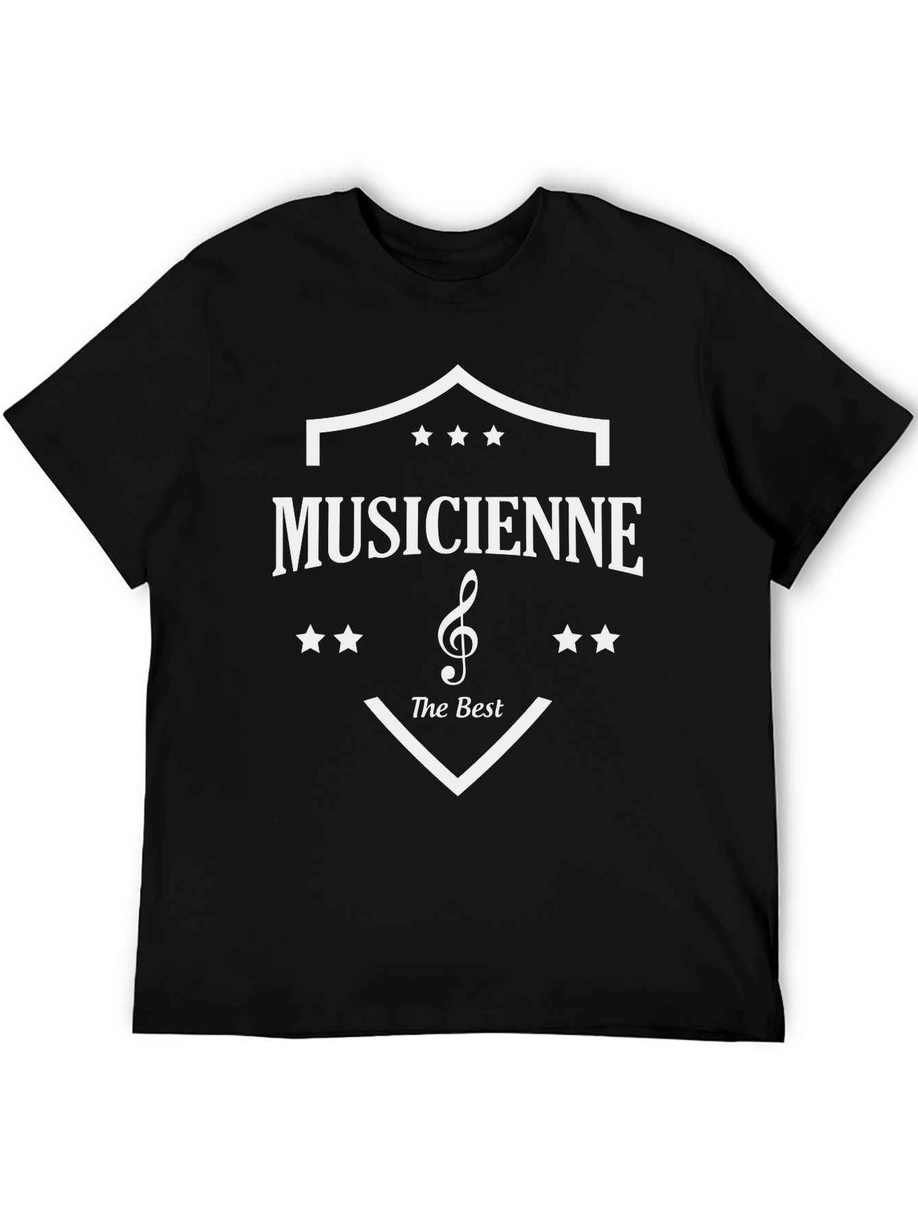 Musicienne The Best Black Graphic Tee
