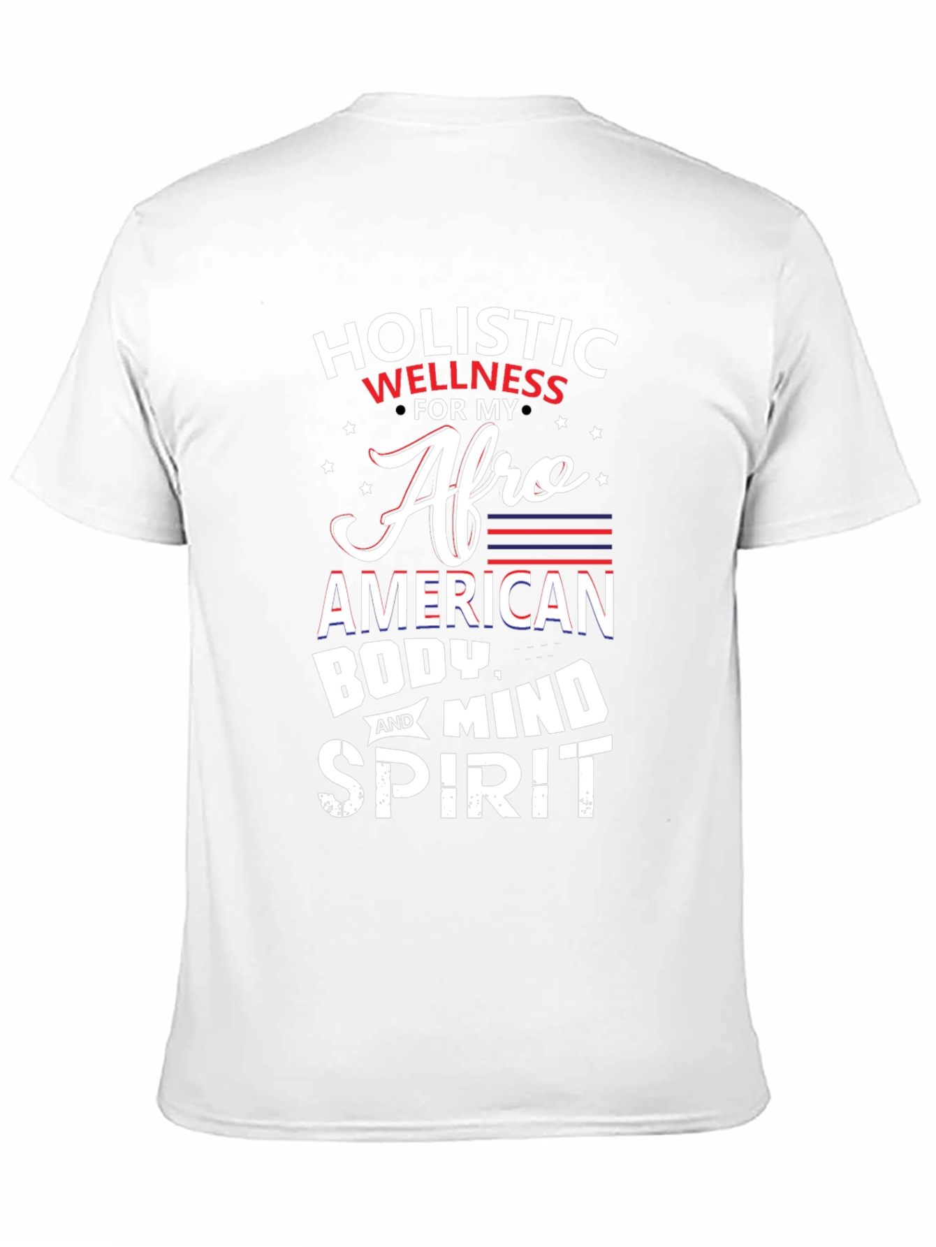 Holistic Wellness Afro American T-Shirt