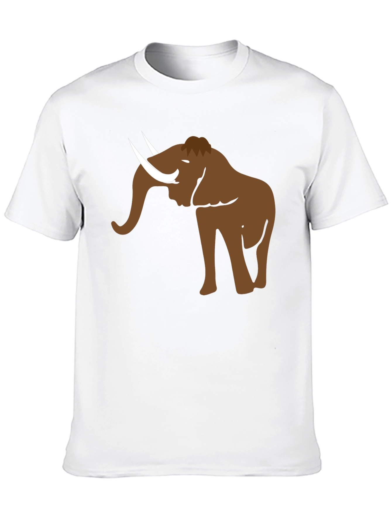 Mammoth Graphic T-Shirt - Cool Prehistoric Design