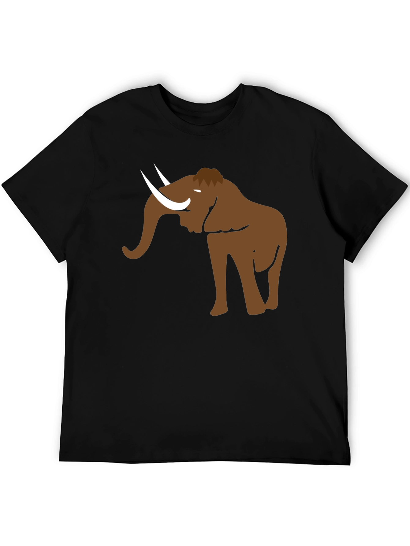Mammoth Graphic T-Shirt - Cool Prehistoric Design
