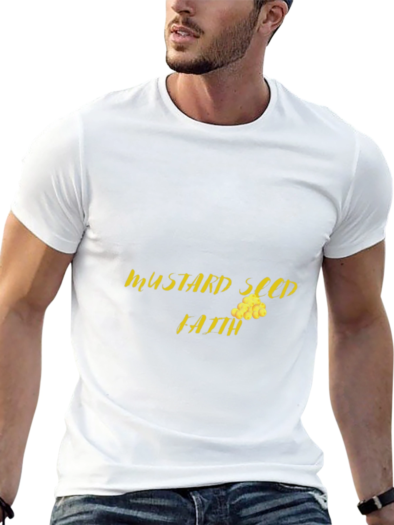 Mustard Seed Faith Graphic Tee - Black