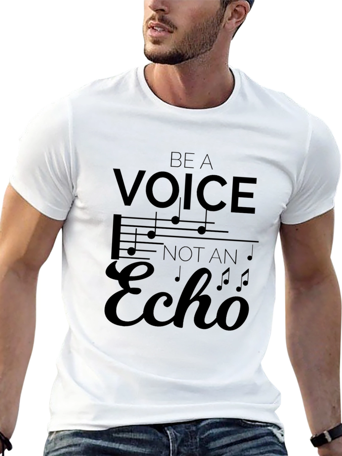 Be a Voice Not an Echo T-Shirt