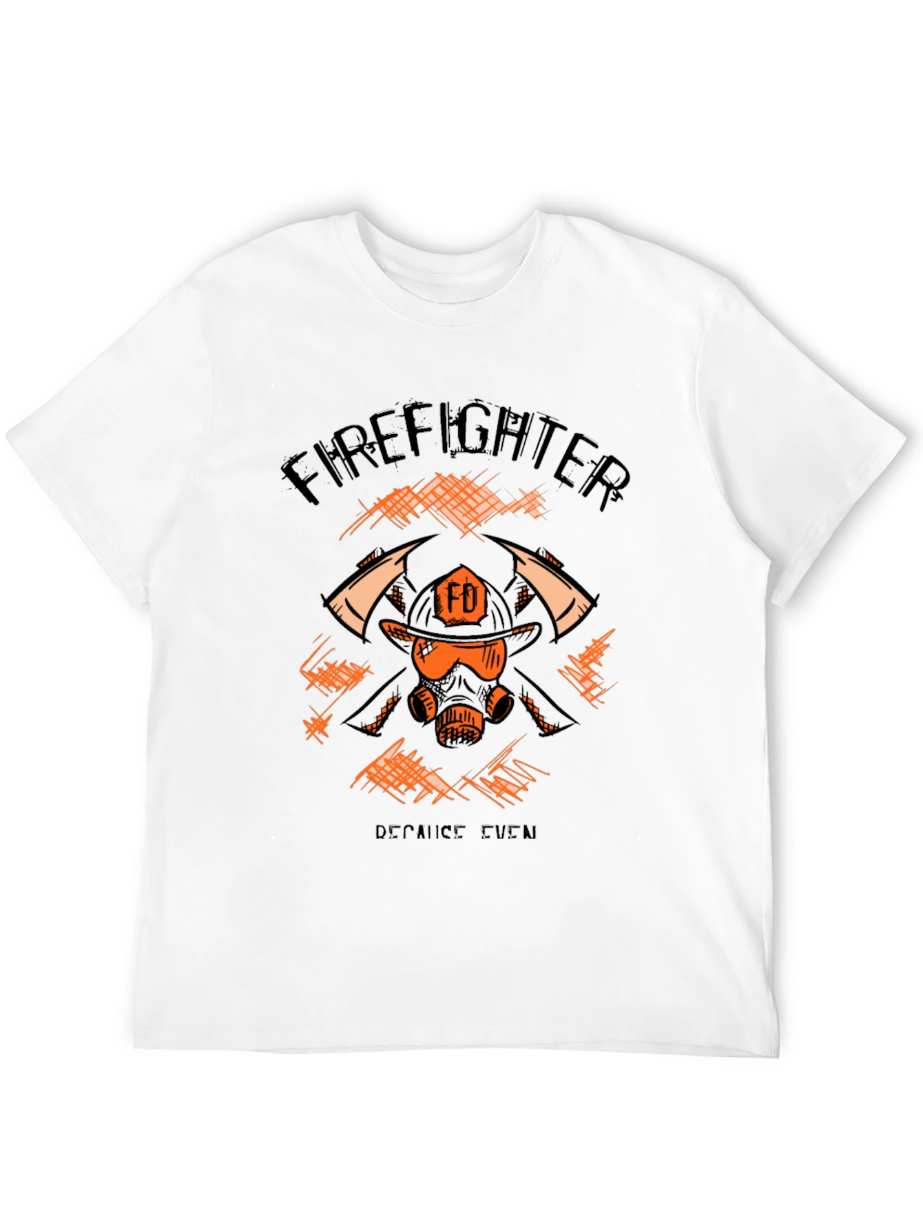 Firefighter Graphic Tee - Courage Under Fire