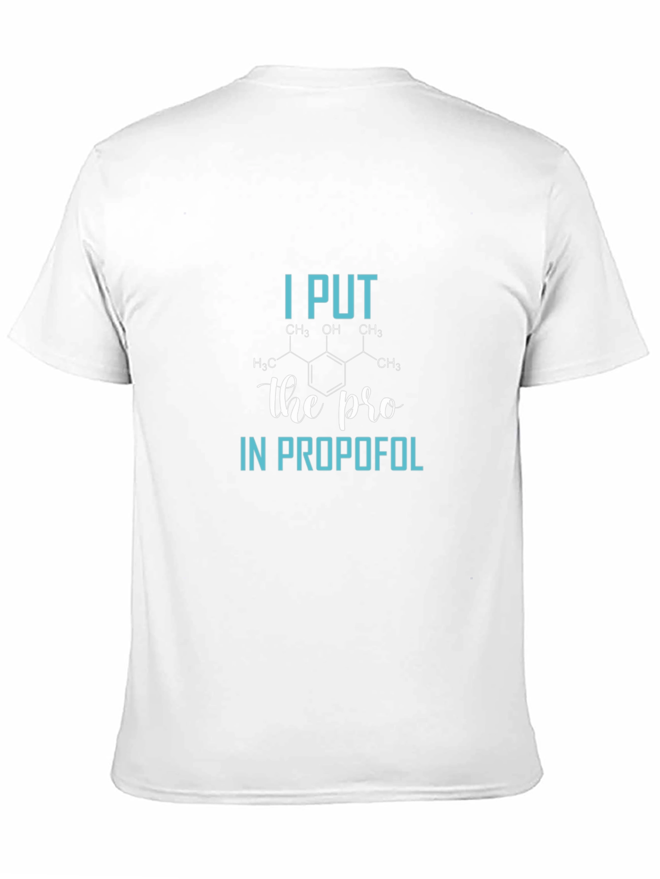 I Put The Pro in Propofol Black T-Shirt