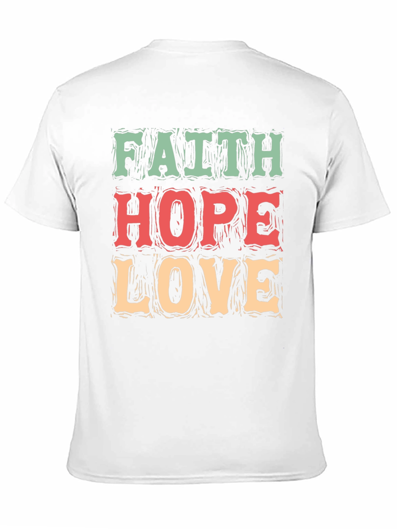 Faith Hope Love Graphic T-Shirt