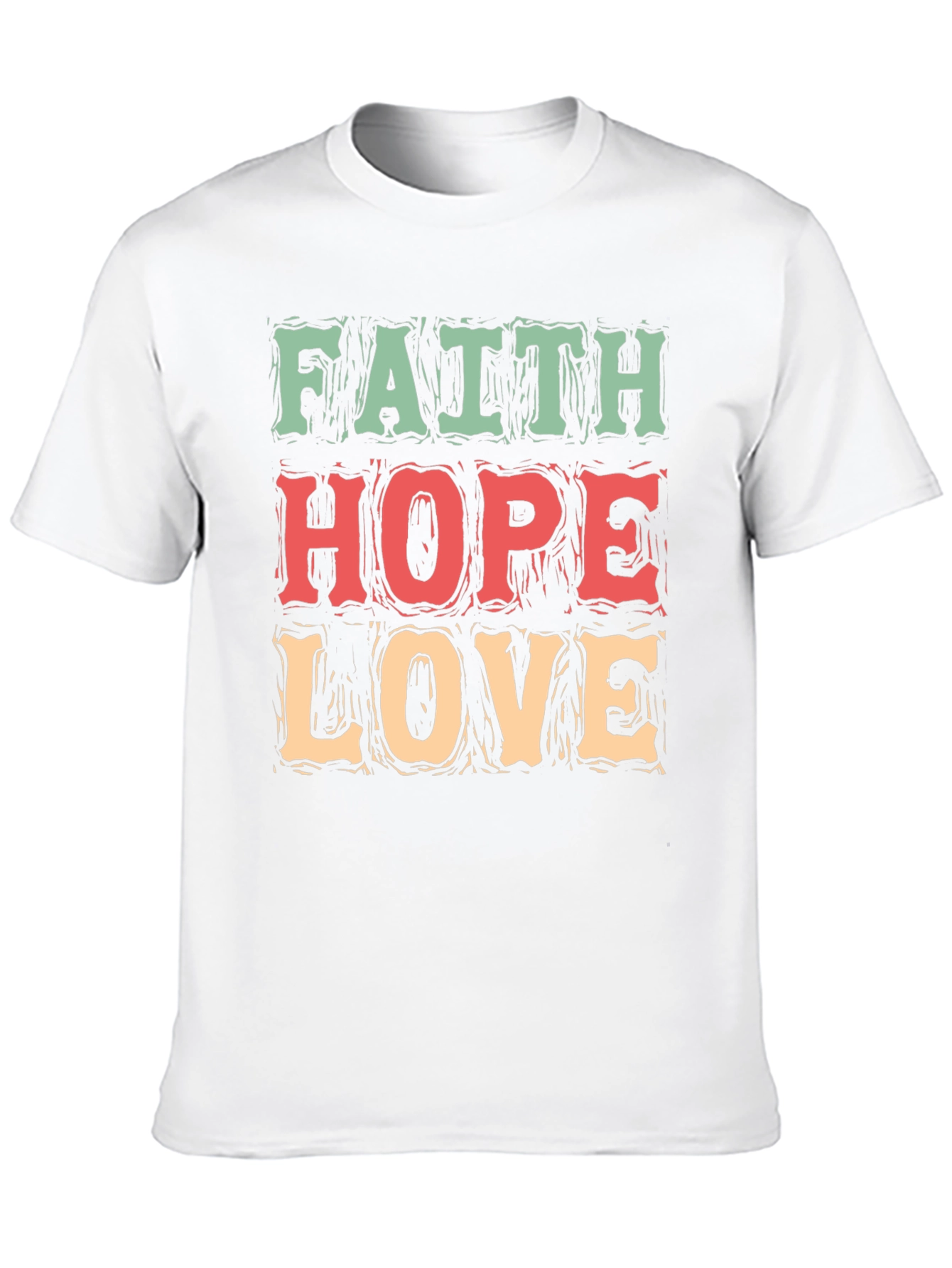 Faith Hope Love Graphic T-Shirt