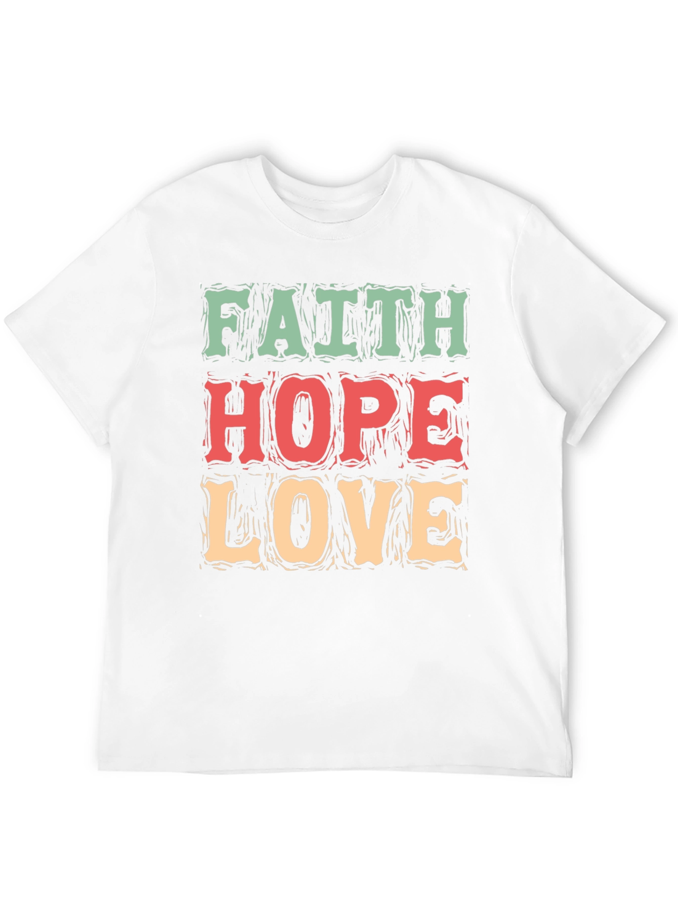 Faith Hope Love Graphic T-Shirt