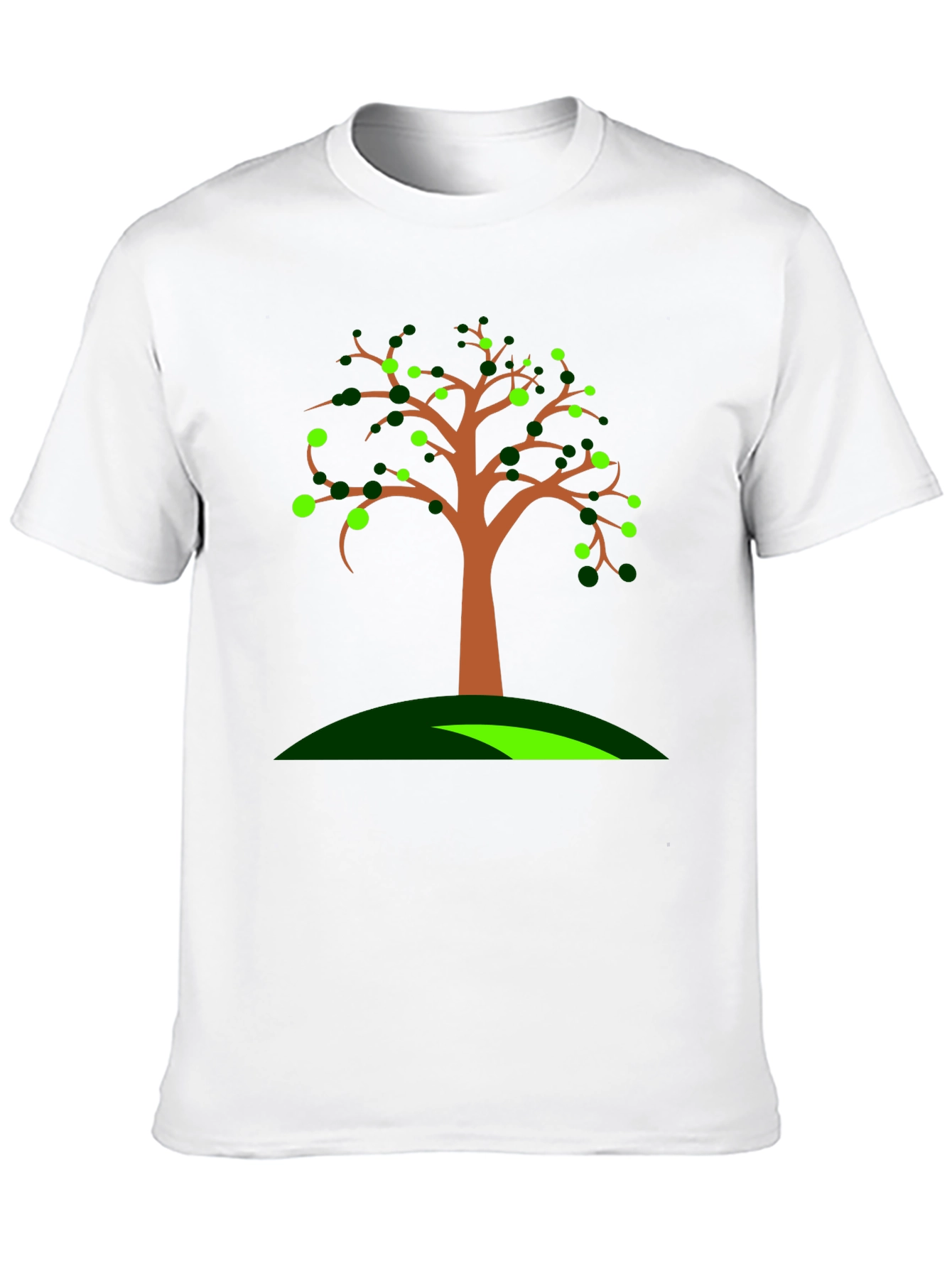 Nature Tree Graphic Print T-Shirt - Stylish Casual Wear