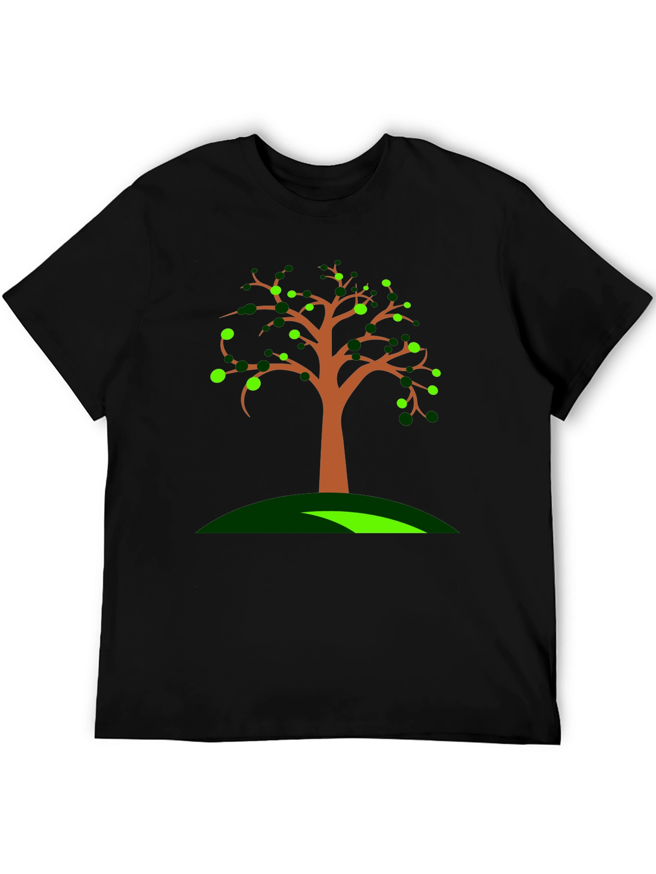 Nature Tree Graphic Print T-Shirt - Stylish Casual Wear