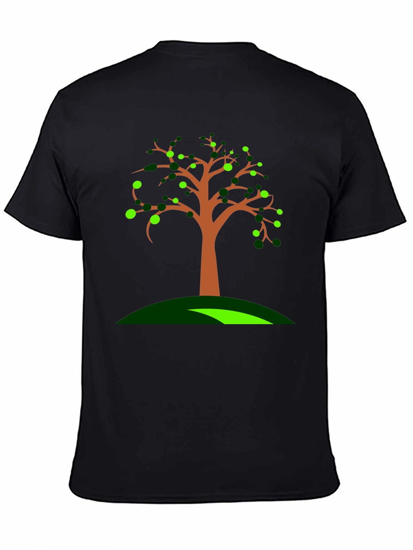Nature Tree Graphic Print T-Shirt - Stylish Casual Wear