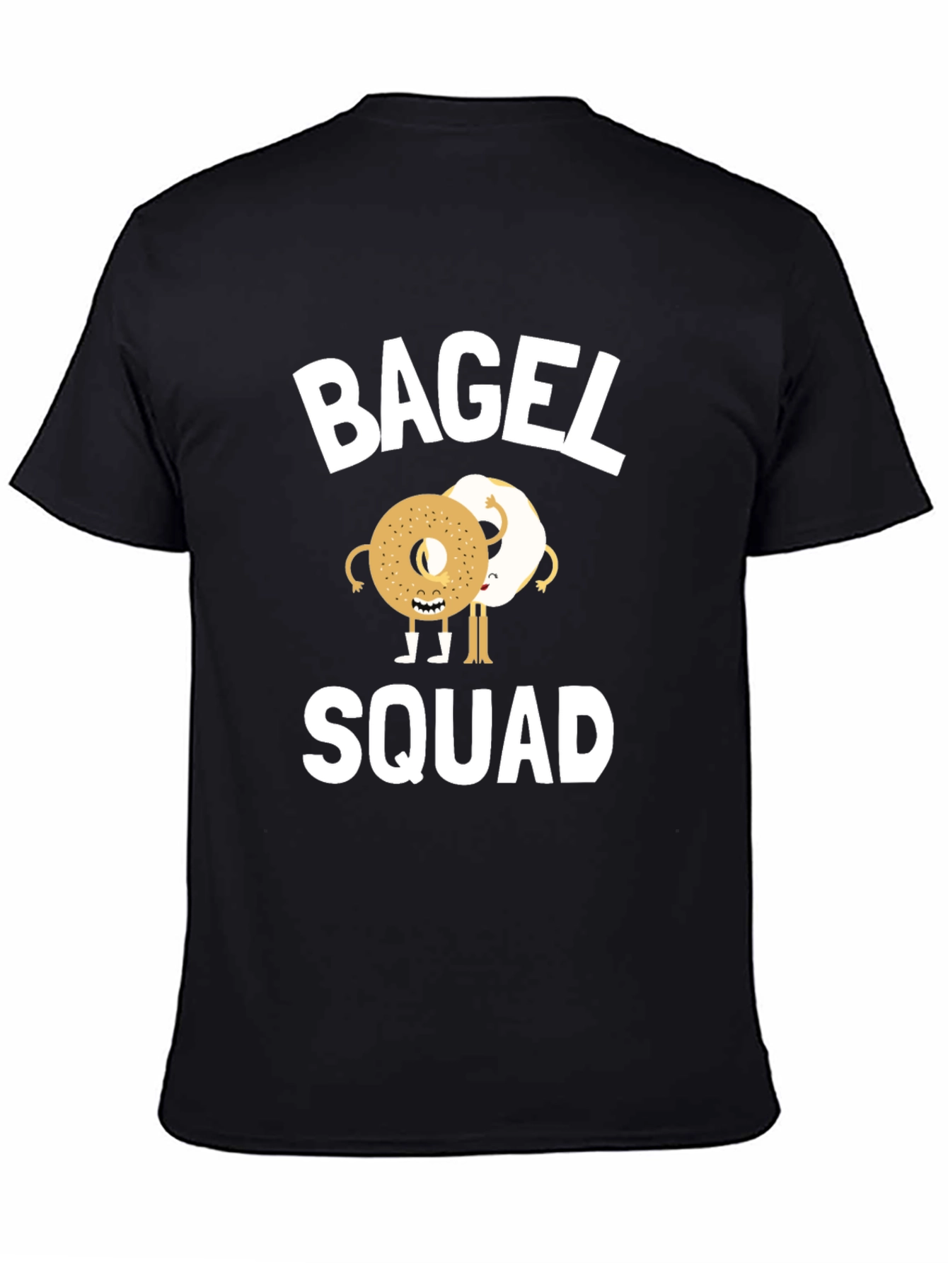 Bagel Squad Graphic Tee - Funny Foodie T-Shirt