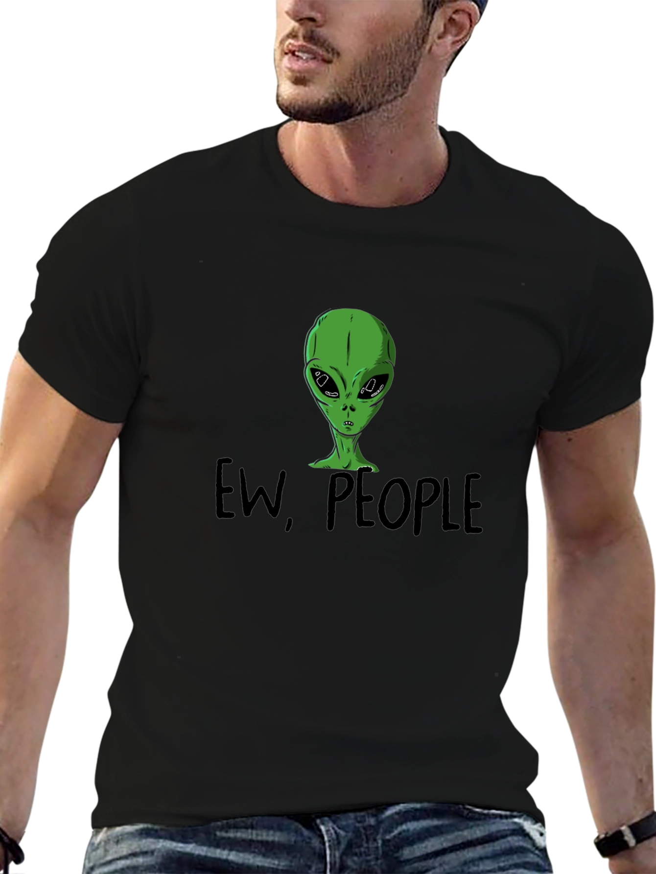 Ew People Alien Graphic Tee