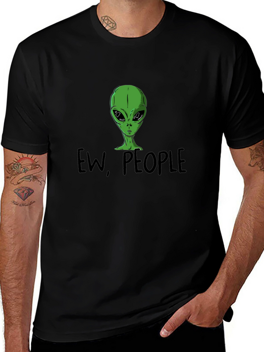 Ew People Alien Graphic Tee