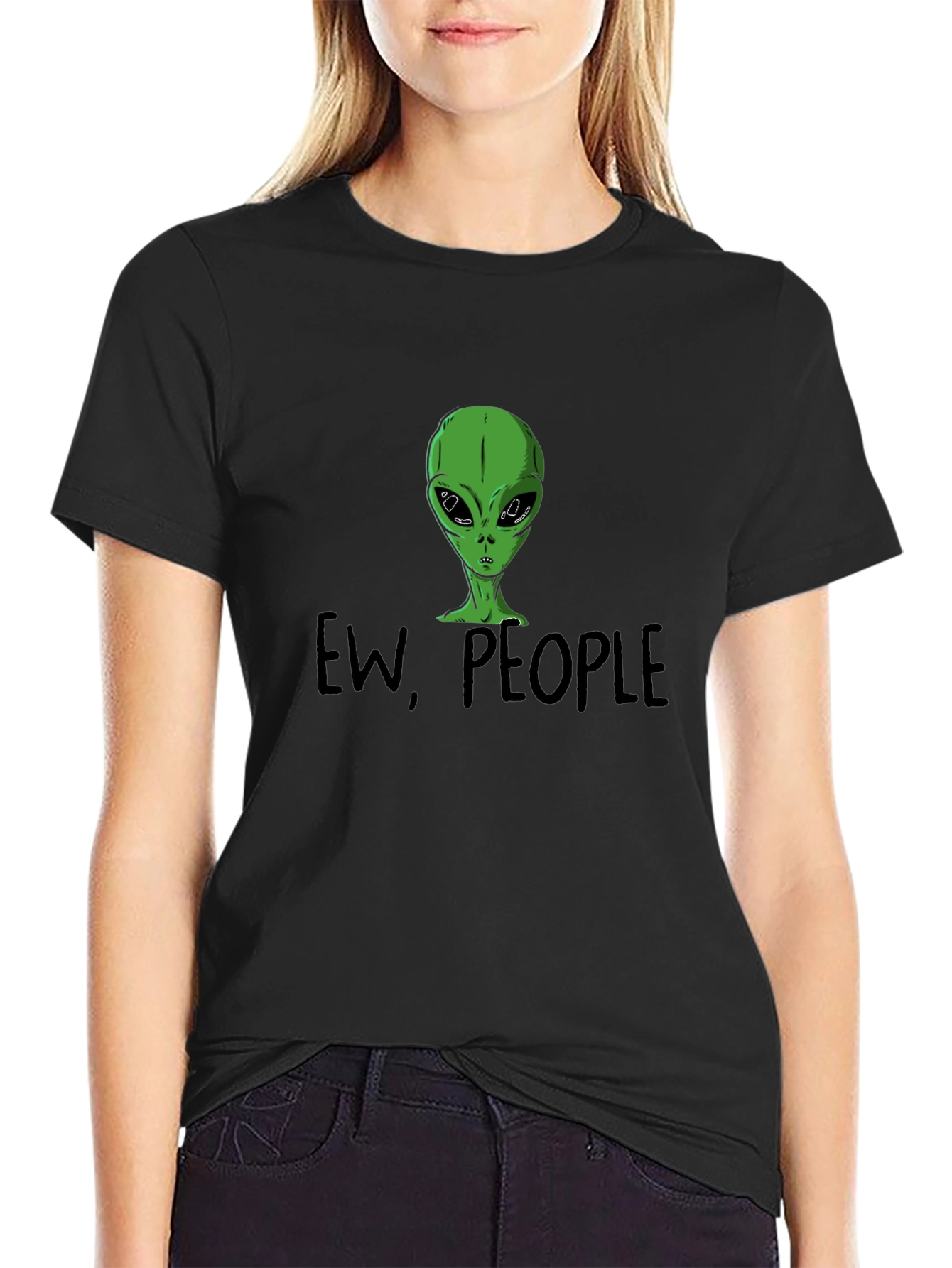 Ew People Alien Graphic Tee