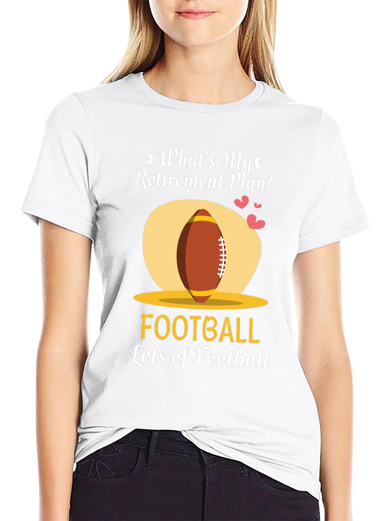 Funny Football Retirement Plan T-Shirt
