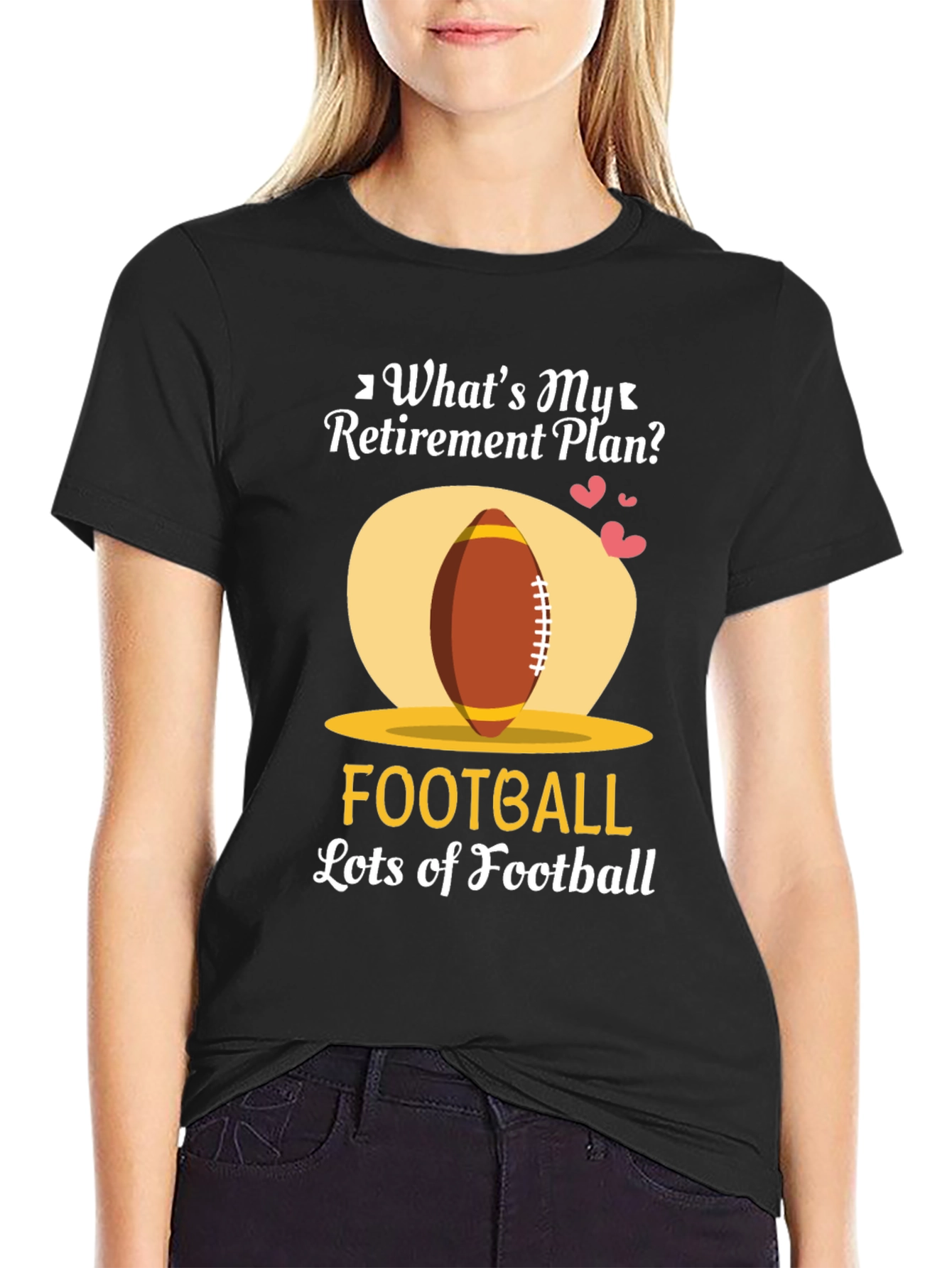Funny Football Retirement Plan T-Shirt
