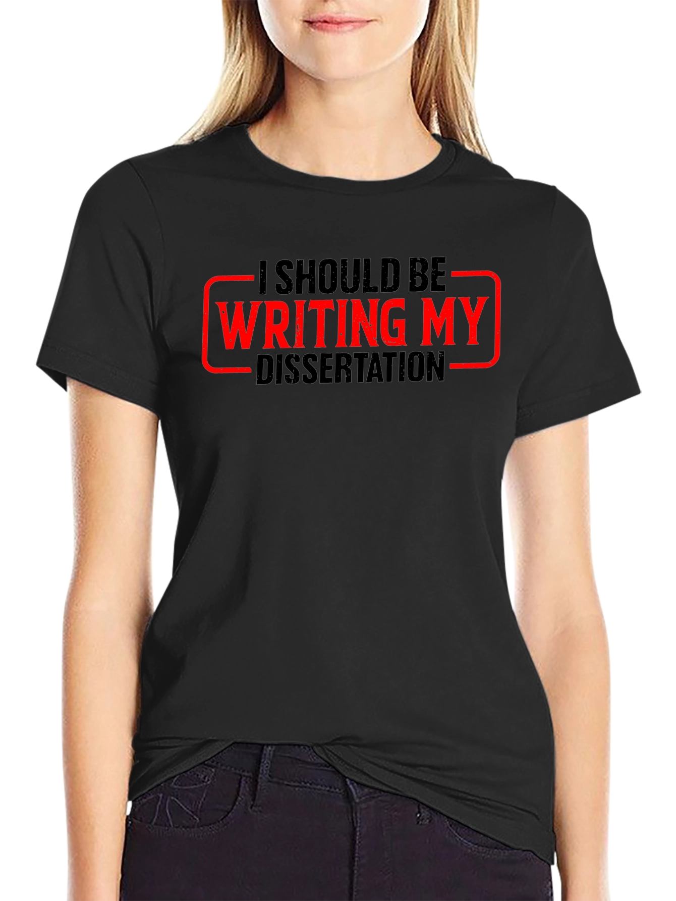 Dissertation T-Shirt - Funny Academic Humor Tee
