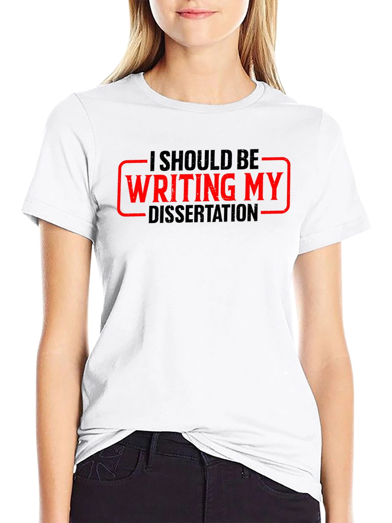 Dissertation T-Shirt - Funny Academic Humor Tee