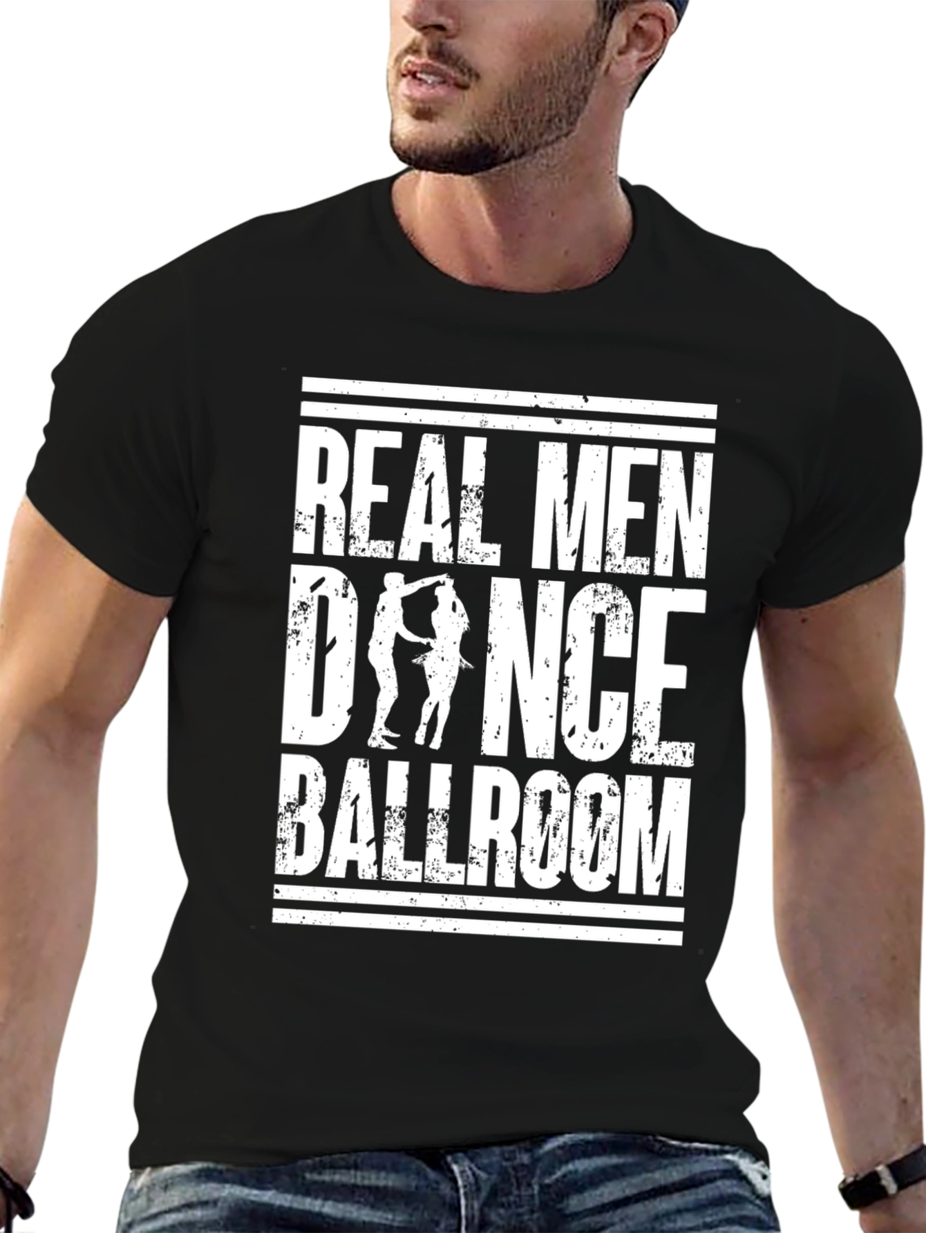 Real Men Dance Ballroom T-Shirt