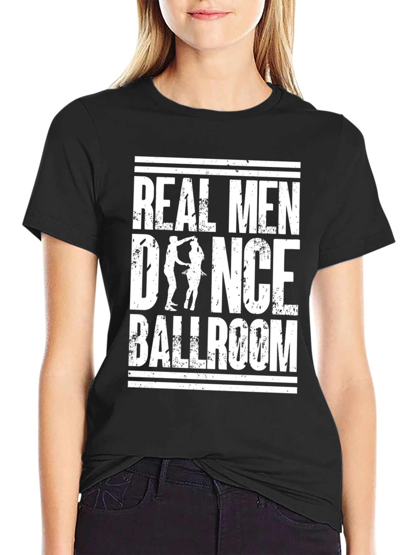 Real Men Dance Ballroom T-Shirt