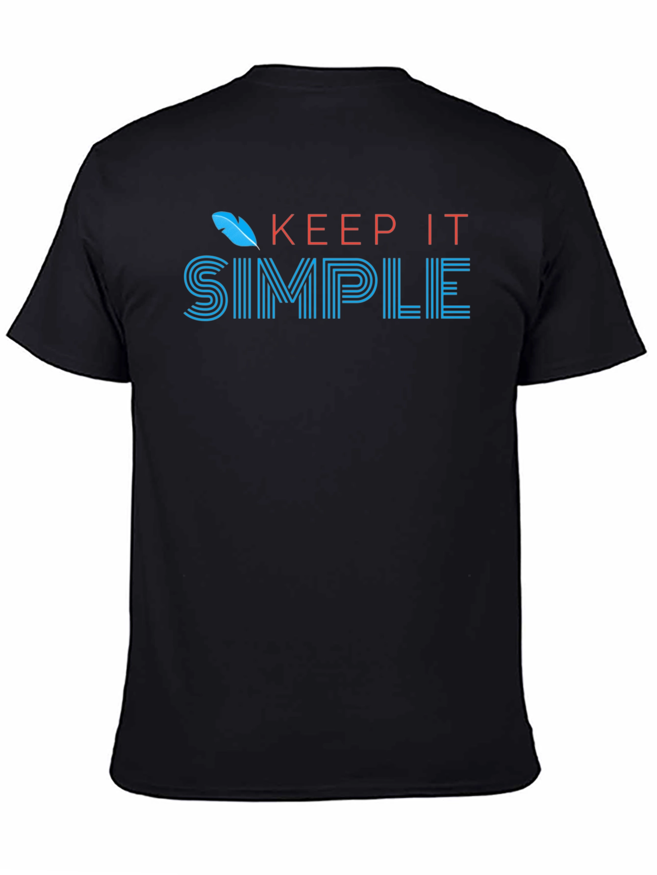 Keep It Simple Graphic T-Shirt - Casual Wear