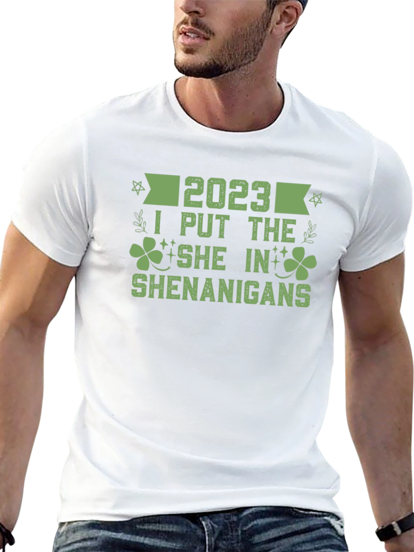 2023 She in Shenanigans St. Patricks Day T-Shirt