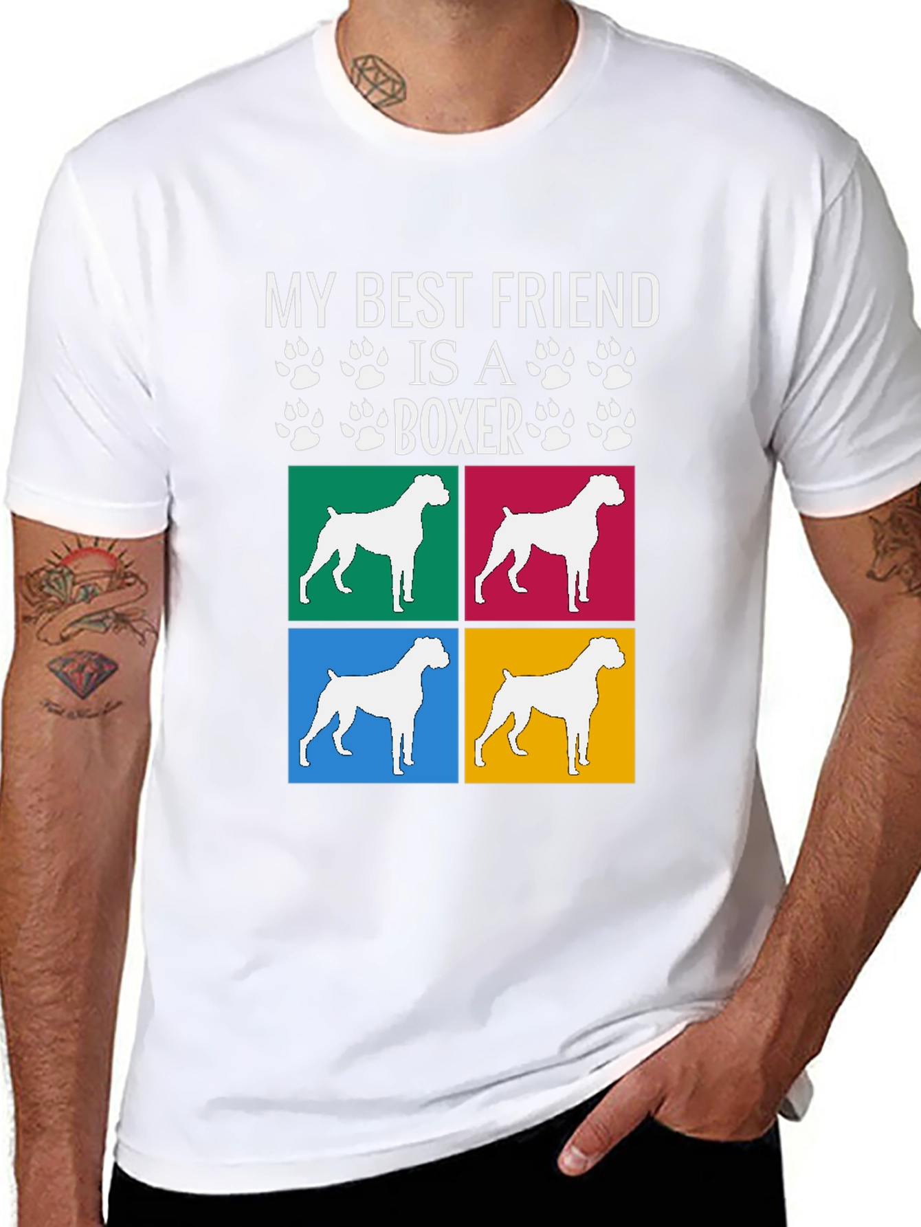 My Best Friend is a Boxer T-Shirt