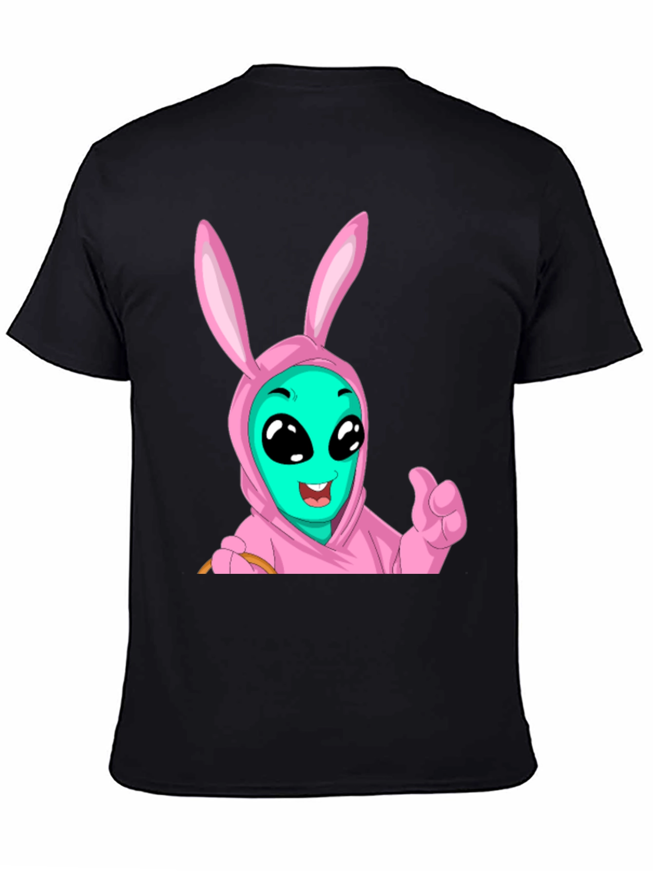 Alien Bunny Graphic T-Shirt - Funny Easter Tee