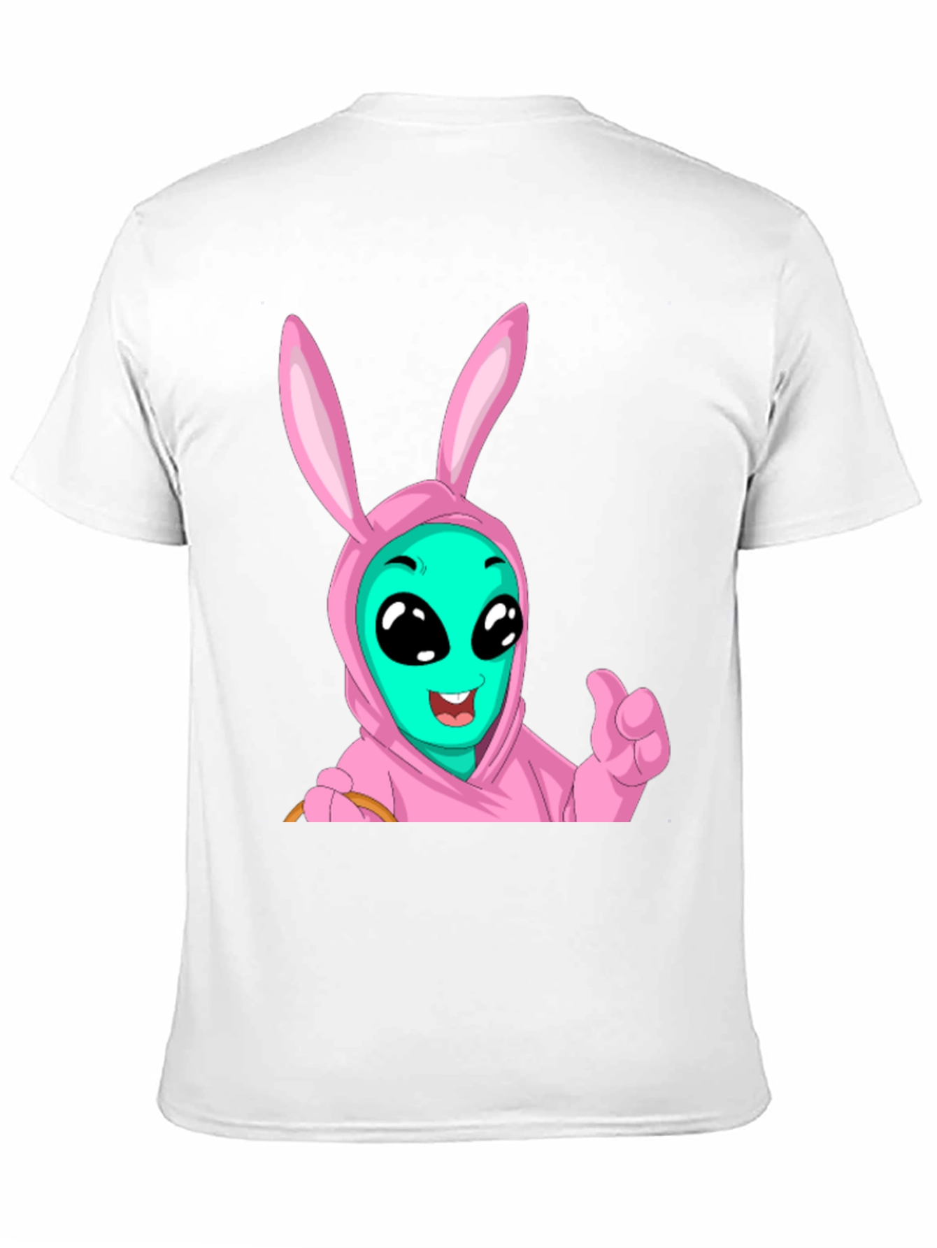 Alien Bunny Graphic T-Shirt - Funny Easter Tee