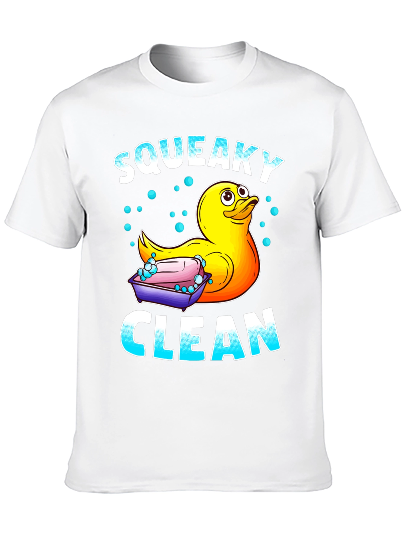 Squeaky Clean Duck Graphic T-Shirt