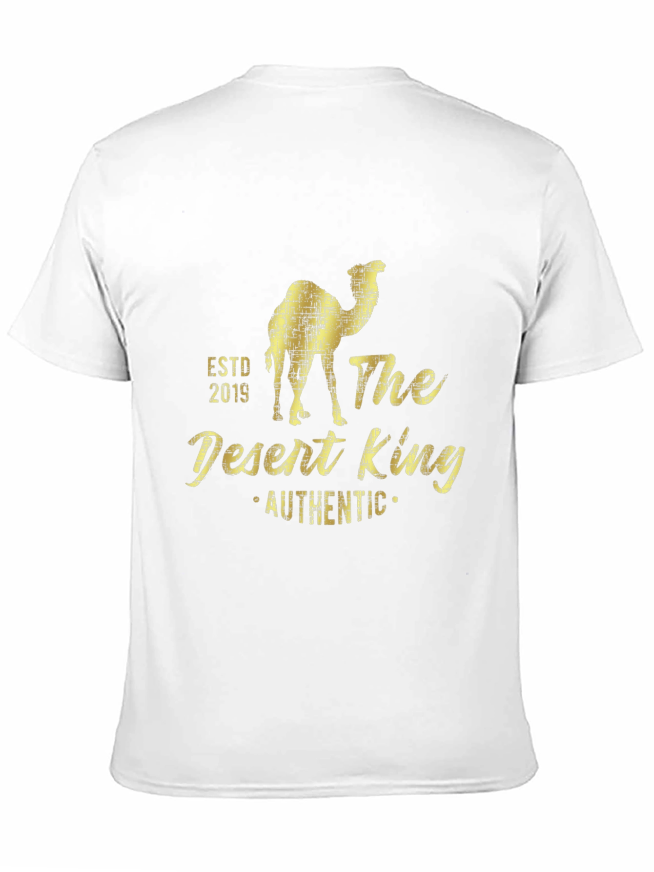 Desert King Black Graphic Tee