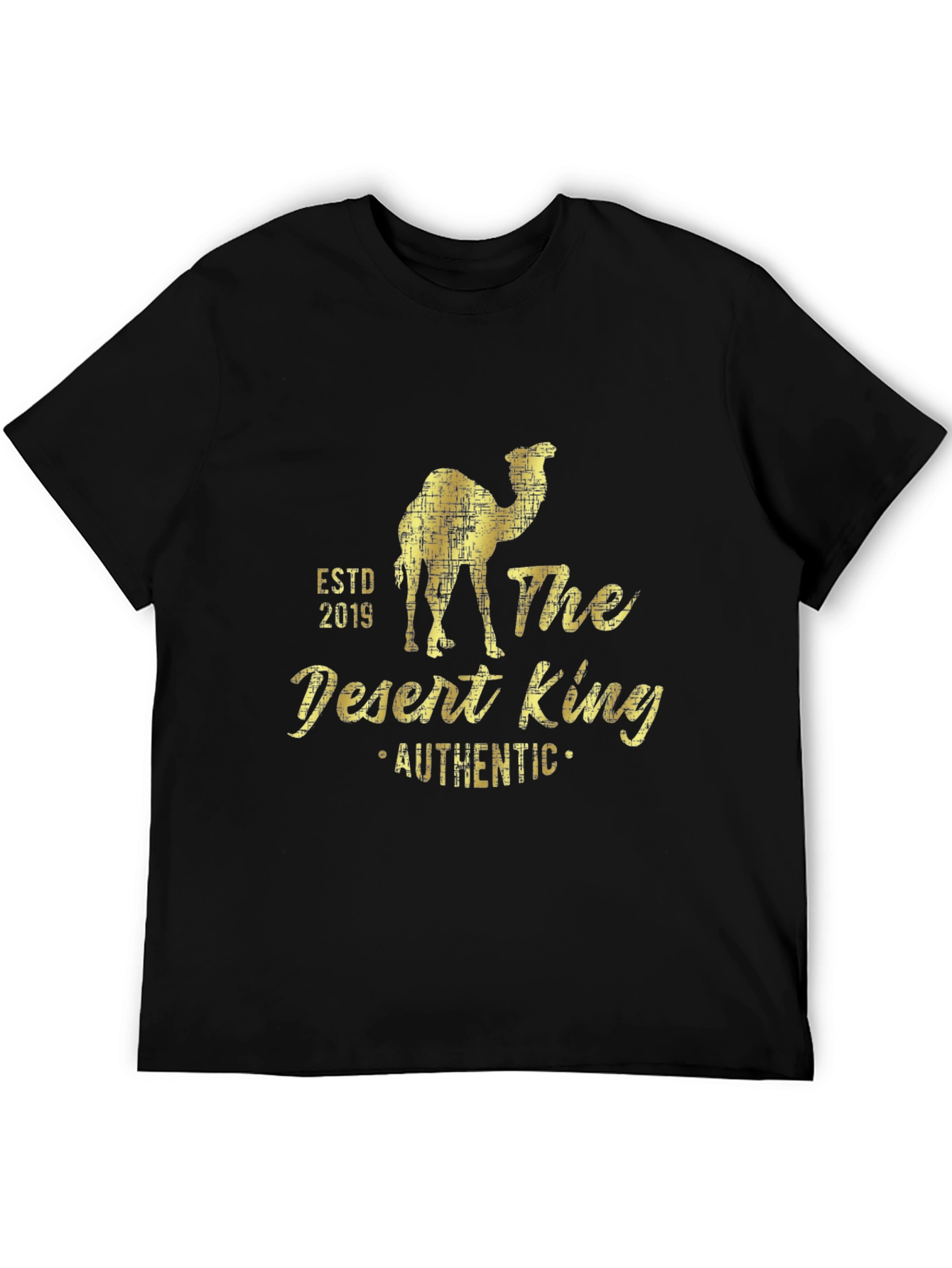 Desert King Black Graphic Tee