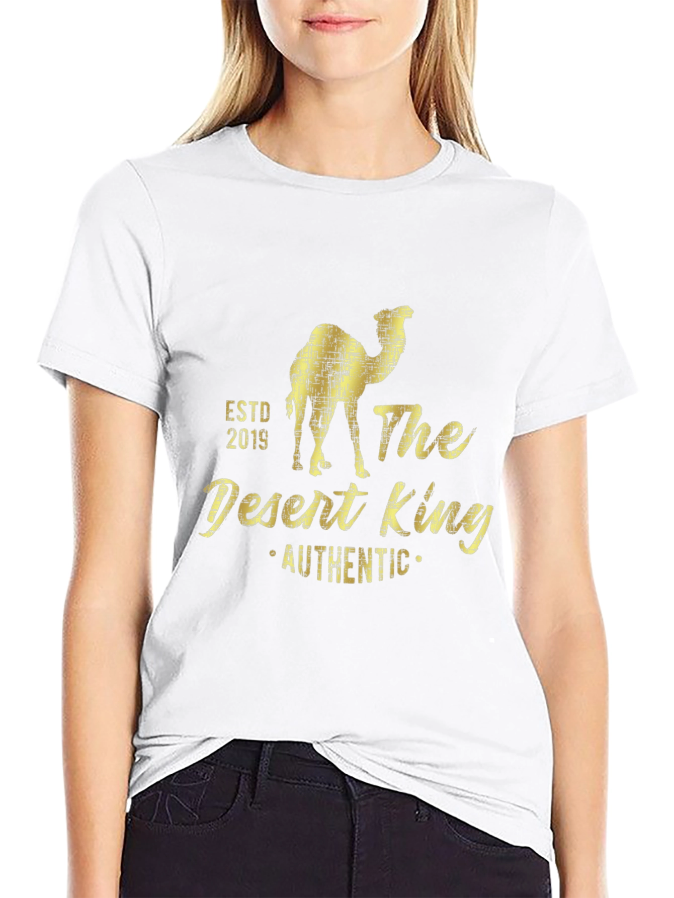 Desert King Black Graphic Tee