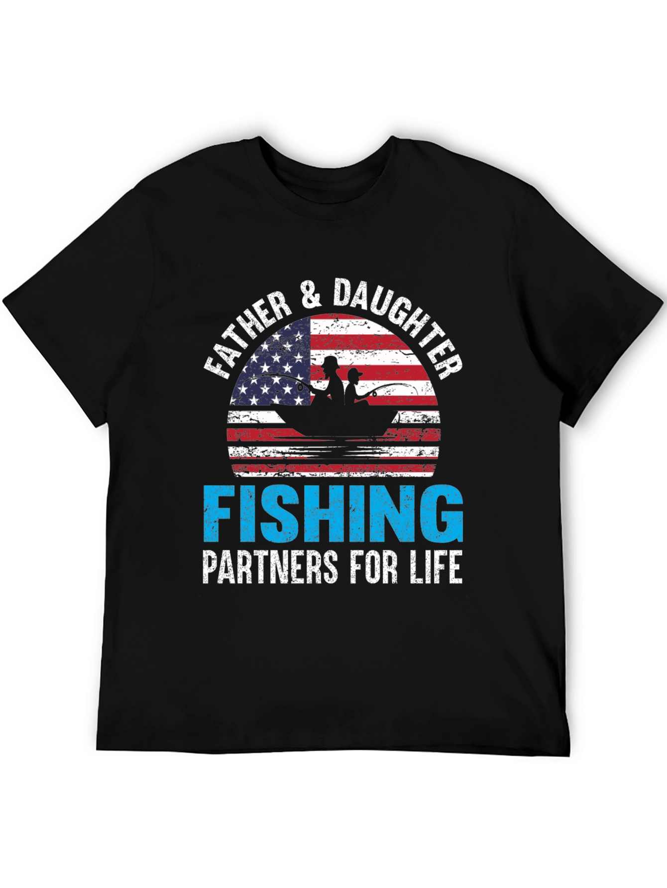 Father & Daughter Fishing Partners for Life T-Shirt
