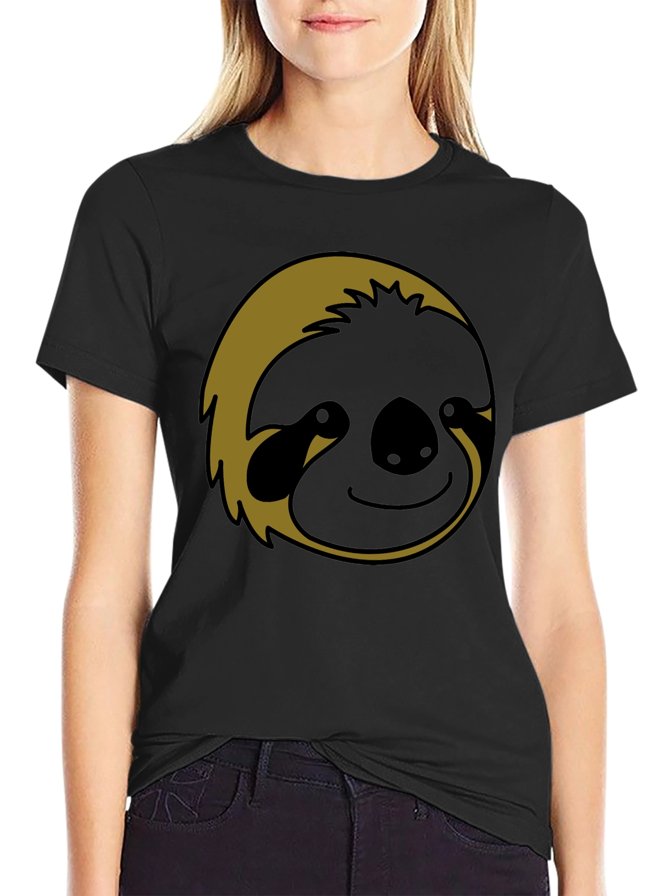 Sloth Graphic Tee - Funny Animal T-Shirt