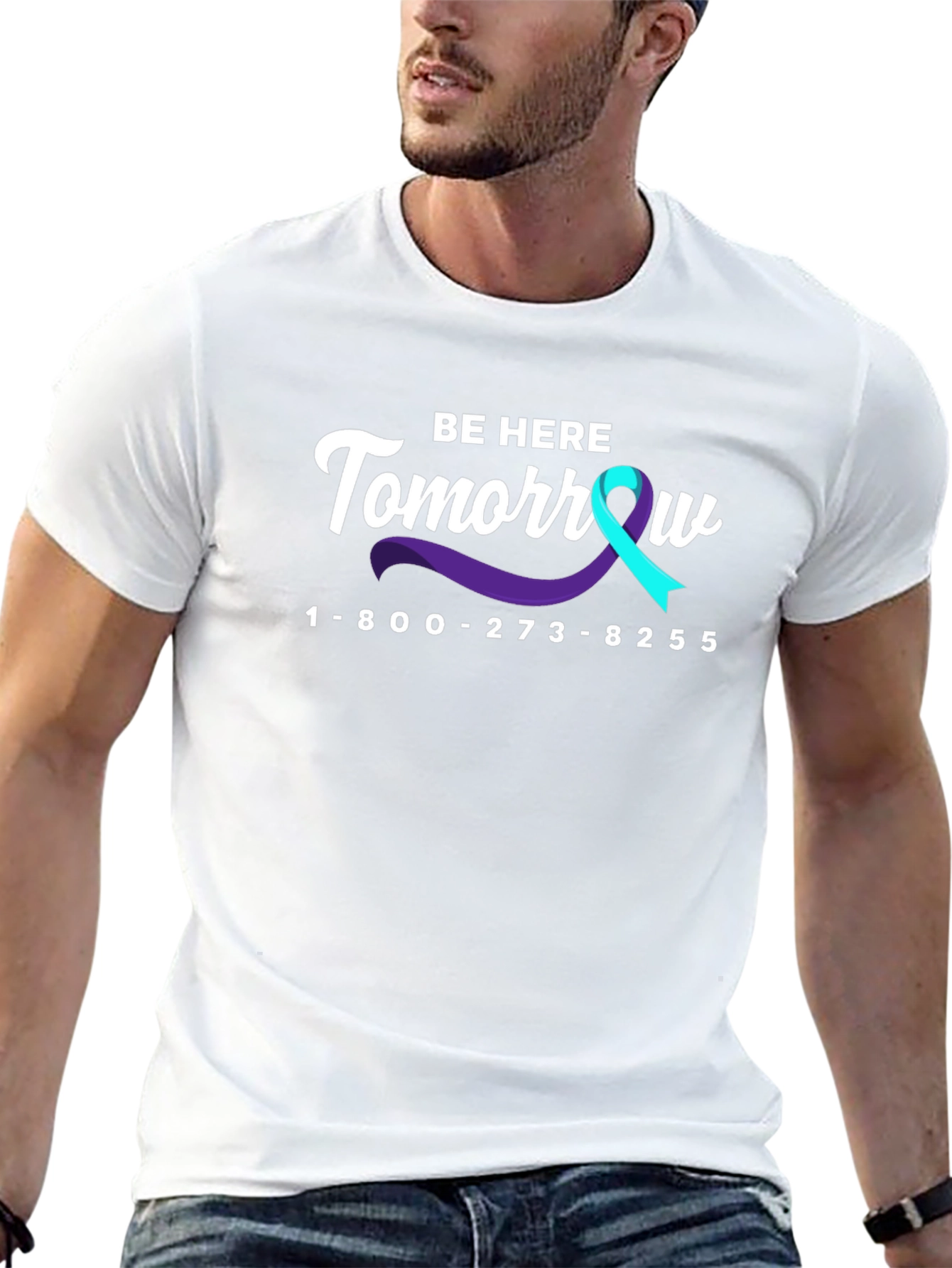 Be Here Tomorrow Suicide Awareness T-Shirt