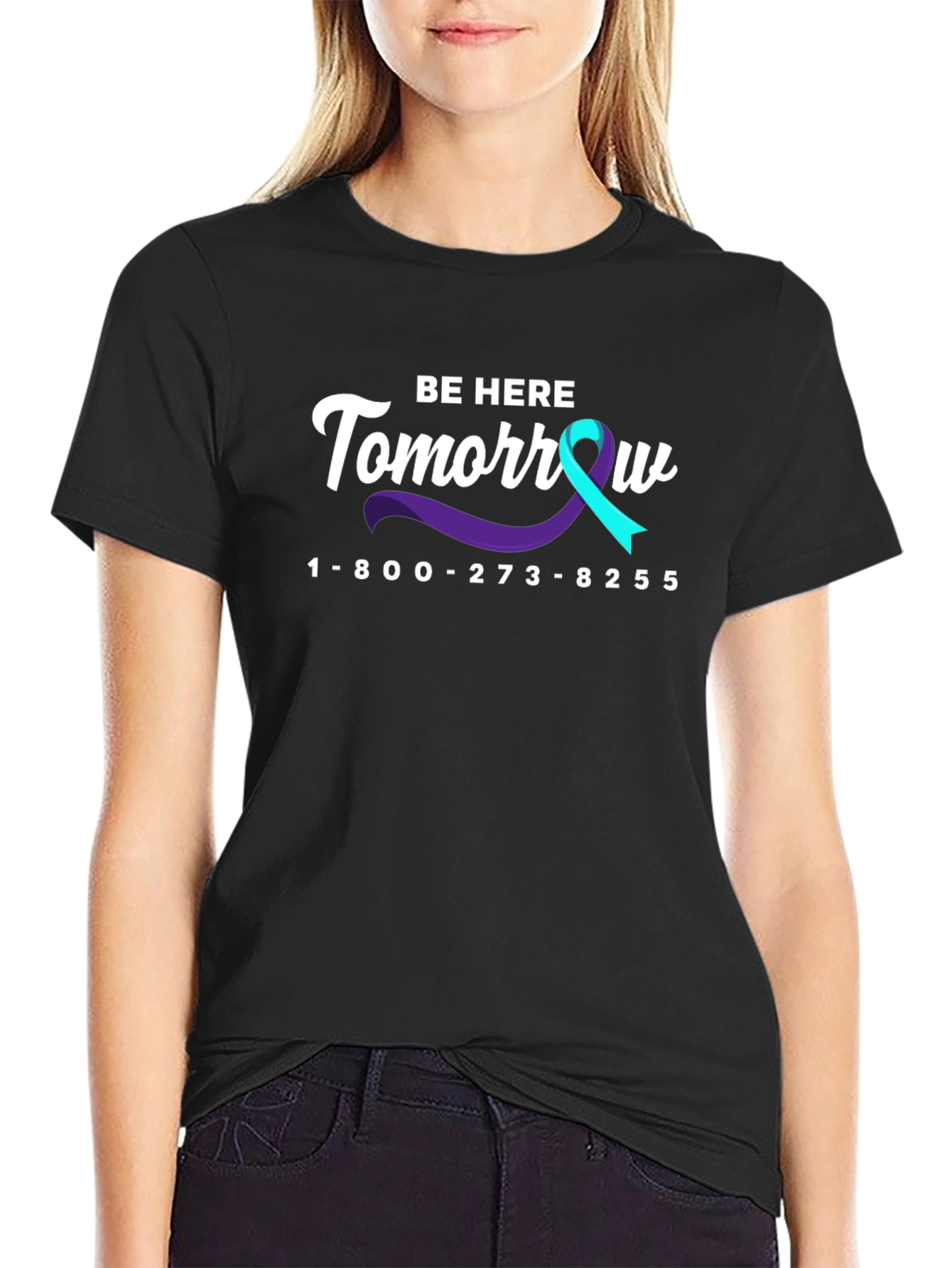 Be Here Tomorrow Suicide Awareness T-Shirt